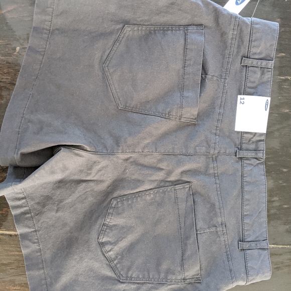 Highwaisted Button Fly Shorts - Picture 3 of 4